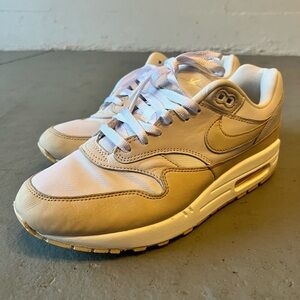 Nike Air Max 1 Premium Sanddrift White Phantom Women’s Size 10.5